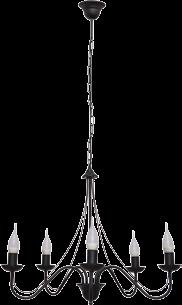 ... 119 zł Lampa MALBO, 3x40W E14, czarna