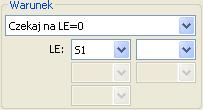 3.3. Zasady definiowania warunku logicznego LE Etapy Bloków warunkowych oraz Bloków czasowych wykorzystują wyrażenia logiczne LE (Logical Expression), które pozwalają na uzależnienie działania