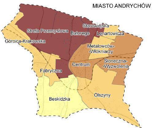 zamieszkujących podobszar, co wpływa na uzyskany wynik, bowiem udział wydanych NK w odniesieniu do wszystkich NK w gminie wynosi tylko 1%. Tabela 6. Liczba wydanych tzw.