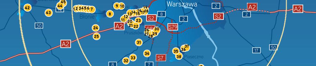 Goodman Warsaw Logistics Center 41. Good Point Puławska II 10. Logicor Święcice I 26. Altmaster Pęcice 42. Prologis Park Sochaczew 11. Panattoni Park Pruszków II 27.