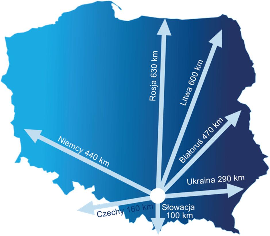 Kraków Odległości do granic Polski z Krakowa Podsumowanie roku 2016 Kraków położony jest w południowej Polsce, w północno-zachodniej części województwa małopolskiego. Województwo zajmuje 5.