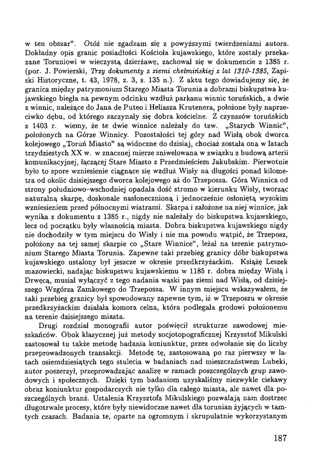 w ten obszar. Otóż nie zgadzam się z powyższymi twierdzeniami autora.