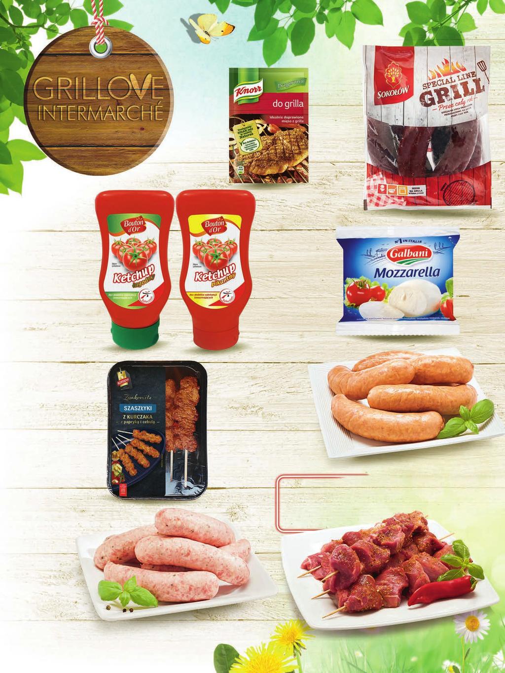 Kaszanka codzienna Sokołów 720 g Przyprawa Knorr wybrane rodzaje 25 g 8,32 zł / 2,50 zł 6,36 zł / 00 g od 30% od 2,29 59 Ketchup Bouton d Or 480 g, 4,98 zł /,40 zł 39 9, 7,40 zł Szaszłyki Konspol z