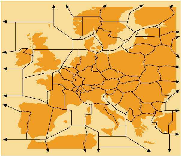 Rozdrobnienie kontroli lotów Europa USA Powierzchnia (miliony km2) 11,5 10,4 Liczba agencji kontroli lotów 38 > 1 Liczba kontrolerów 16700 > 14600