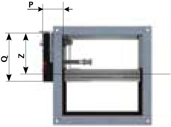 WYMIARY CU120 H n > 300mm H n < 300mm y = Hn/2-148mm Klapa wychodzi poza tunel przy Hn 300mm x = Hn/2-274mm Klapa wychodzi poza