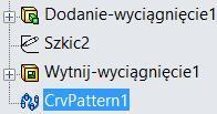 szkic, w nowym szkicu dorysuj linię (rysunek 17.