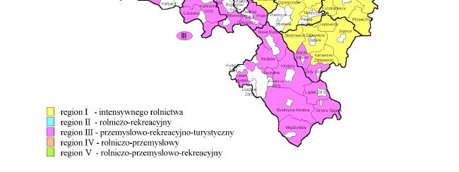 Dzięki porównaniu powierzchni planów oraz terenów przeznaczonych pod zabudowę dla gmin bez całościowych planów można stwierdzić, że