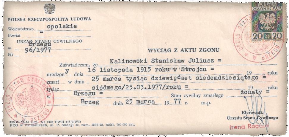 wyciąg (1977) z aktu