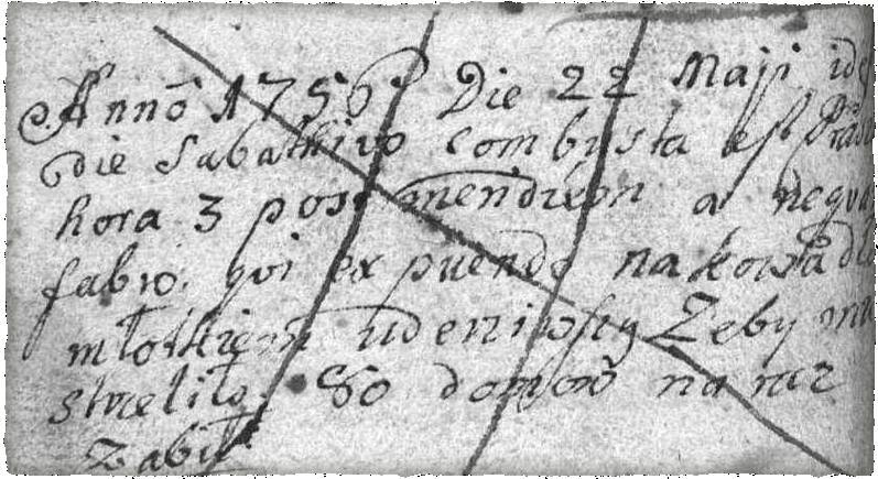 pożar Praszki 1756 Roku 1756 dnia 22 maja w sobotę spaliła się Praszka o godzinie 3 po południu przez kowala nicponia, który splunął