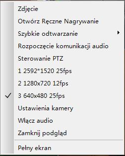 PODGLĄD OBRAZU W TRYBIE NA ŻYWO 5.2.