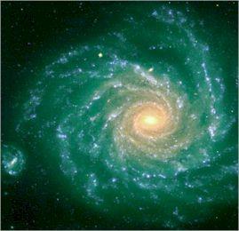 Galaktyki spiralne Galaktyka spiralna zbudowana z jądra i ramion spiralnych.