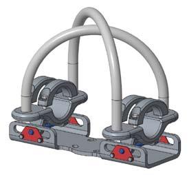 compensates the thermal elongation) rys Draw Zastosowanie do rury d Tube diameter Wymiary / Dimensions Obciążalność Short-circuit current Masa mass H g L L Nominal current Short circuit current 00 0