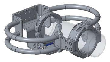 Osprzęt rurowy Powerformed TM zacisk kompensacyjny kątowy COmpenSATORY CLAmp, AnGULAR Do połączenia przewodu rurowego z wypustem płaskim odłącznika pantografowego These clamps are used to connect a