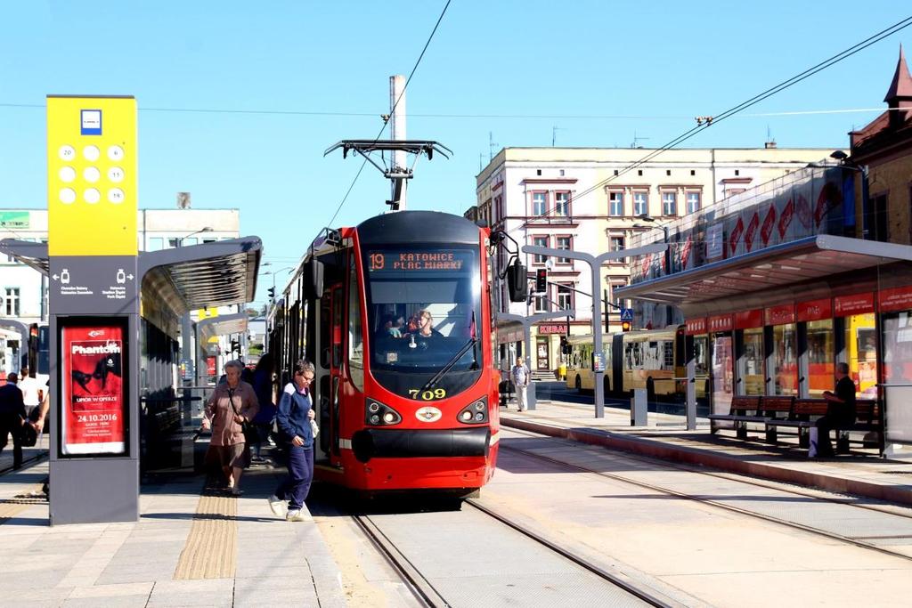 Chorzów z oceną 6,00 (3. miejsce wśród dużych miast) Fot. Nowe centrum przesiadkowe w Chorzowie. Źródło: UM Chorzów. Na pozytywną opinię mieszkańców miały na pewno wpływ ostatnie modernizacje.