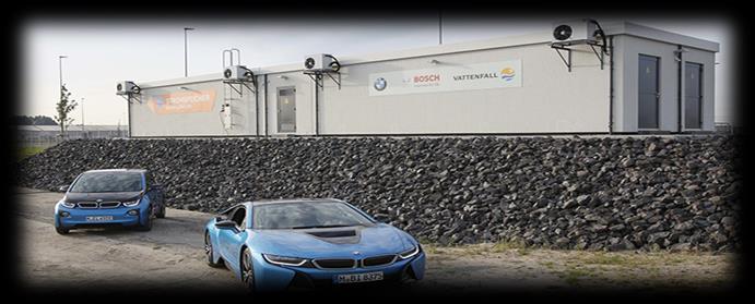 Stacjonarny system magazynowania energii Second Life Batteries Alliance BMW dostarcza baterie z