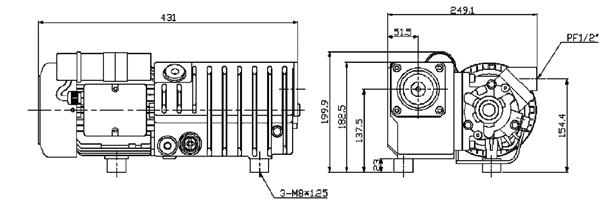 7TA 50 20 2 380 0,75 65 0,5 21,9 G 1/2 Powyższa charakterystyka odnosi się do pracy przy temperaturze 15 C, gęstości powietrza 1,23 kg/m3 i odnosi się do ciśnienia