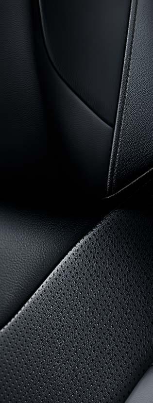 PRIUS PLUG-IN TAPICERKI 54 Czarna tapicerka materiałowa Standard w Prestige Plug-in Hybrid Czarna