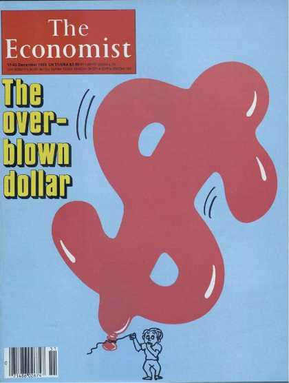 osłabienie dolara (okładki The Economist sierpnia