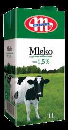 UHT milk / Молоко УВТ 3,2% tł. 1 L UHT Milk 3,2% fat 1 L Молоко УВТ 3,2% жира 1 Л 5901062002719 5901062102686 1,5% tł.