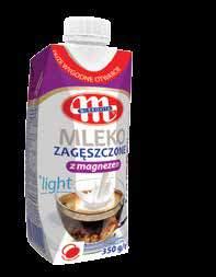 Wypasione 200 g Wypasione UHT condensed milk light 2,5% fat 200 g легкое 2,5% жирa 200 г 5900512450131 5900512330617 Mleko zagęszczone UHT z magnezem 2,5% tł.