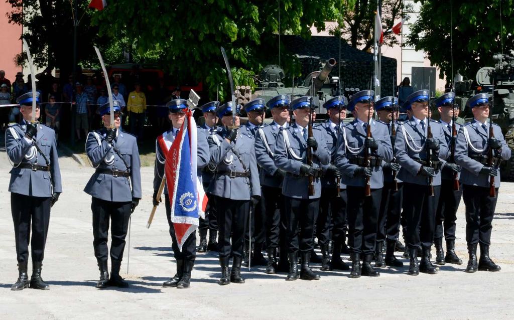 7 Służby podległe Ministerstwu Spraw Wewnętrznych i Administracji: Policja, Państwowa Straż Pożarna, Straż Graniczna, Biuro Ochrony Rządu, jak również Siły Zbrojne RP, w regulaminach lub