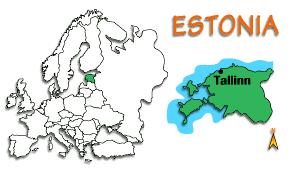 1.2 PołoŜenie geograficzne Estonia leŝy w północnej Europie nad Morzem Bałtyckim pomiędzy Zatoką Ryską, Zatoką Fińską a jeziorem Peipsi. WybrzeŜe morskie rozciąga się na długości 1240 km.