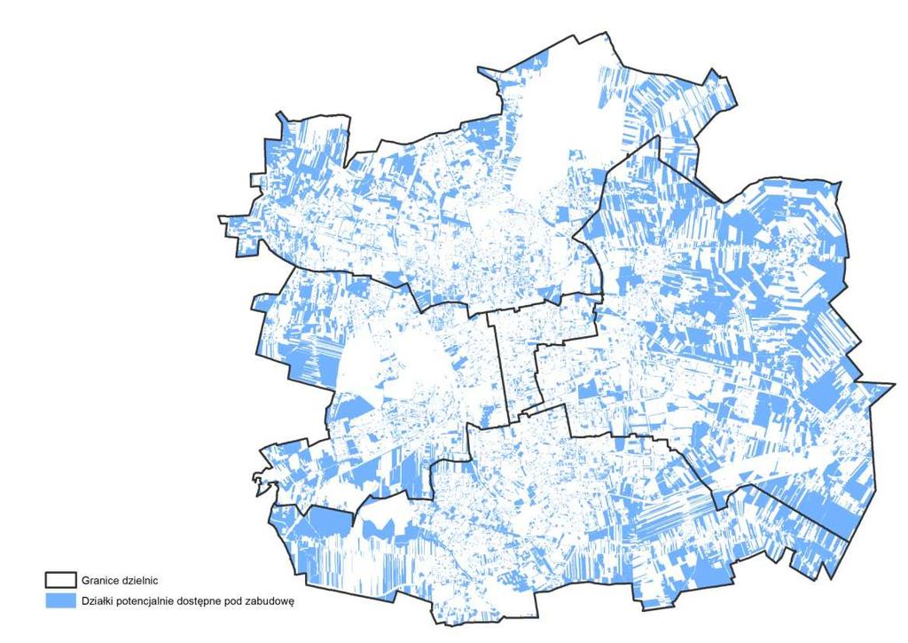 Dzielnica Tabela 2. Charakterystyka w obszarach dzielnic Liczba mieszkańców na dzień 31 XII 2015r. Różnica w liczbie mieszkańców w stosunku do 31 XII 2014r.