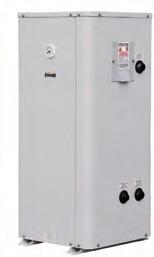 kapaciteta u rezidencijalnim objektima. Serija ovih rashladnika i zrak/voda toplinskih pumpa dolazi sa centrifugalnim ventilatorima pogodnim za unutarnju instalaciju.