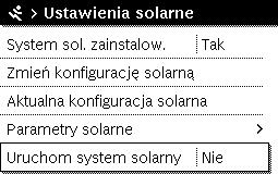 Menu serwisowe 7.3 Ustawienia dla instalacji solarnej 6 720 807 409-24.1O Rys.