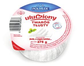 275g Ulubiony twaróg tłusty krążek