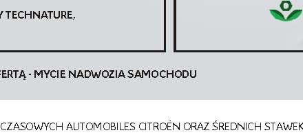 KONTROLA AKUMULATORA GRATIS. OFERTA OBEJMUJE SAMOCHODY CITROËN STARSZE NI 2 LATA.