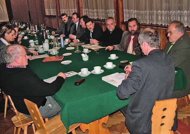 Posiedzenie Rady Małopolskiej Izby Lekarsko-Weterynaryjnej, Zakopane, grudzień 2005 r.