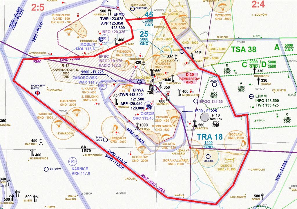 Olszyn lub FIS Warszawa Dzwoniąc do FIS operator BSP powinien przekazać: typ statku powietrznego (dron VLOS); miejscu