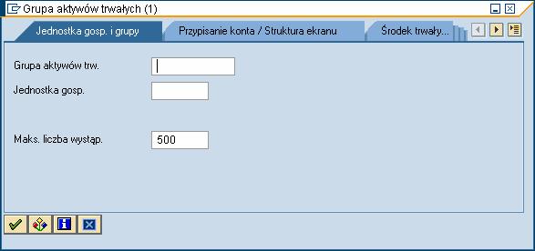 Grupa aktywów trwałych (1) 5.