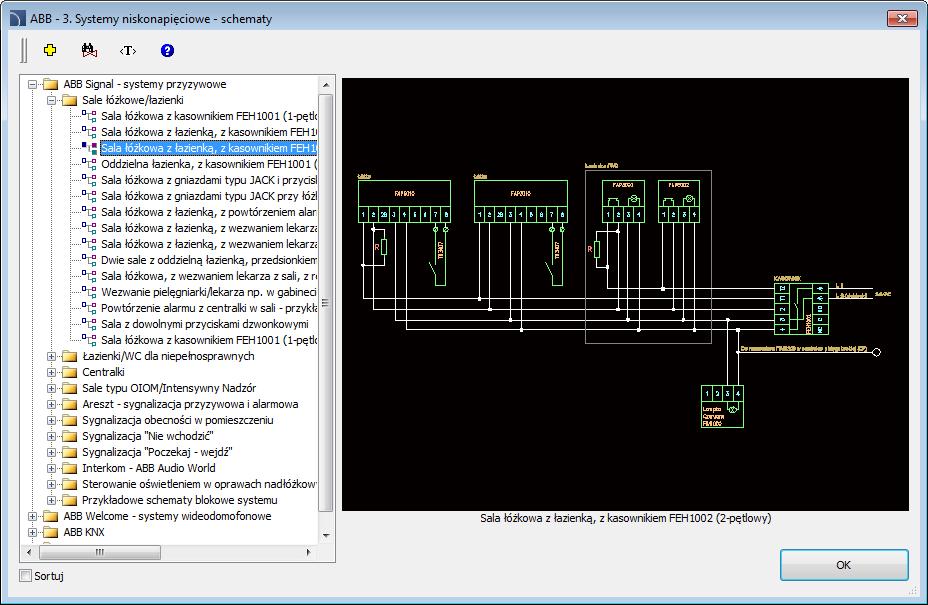 ABB-CAD: ABB Systemy niskonapięciowe - schematy ABB Systemy niskonapięciowe - schematy Biblioteka zwiera gotowe, często