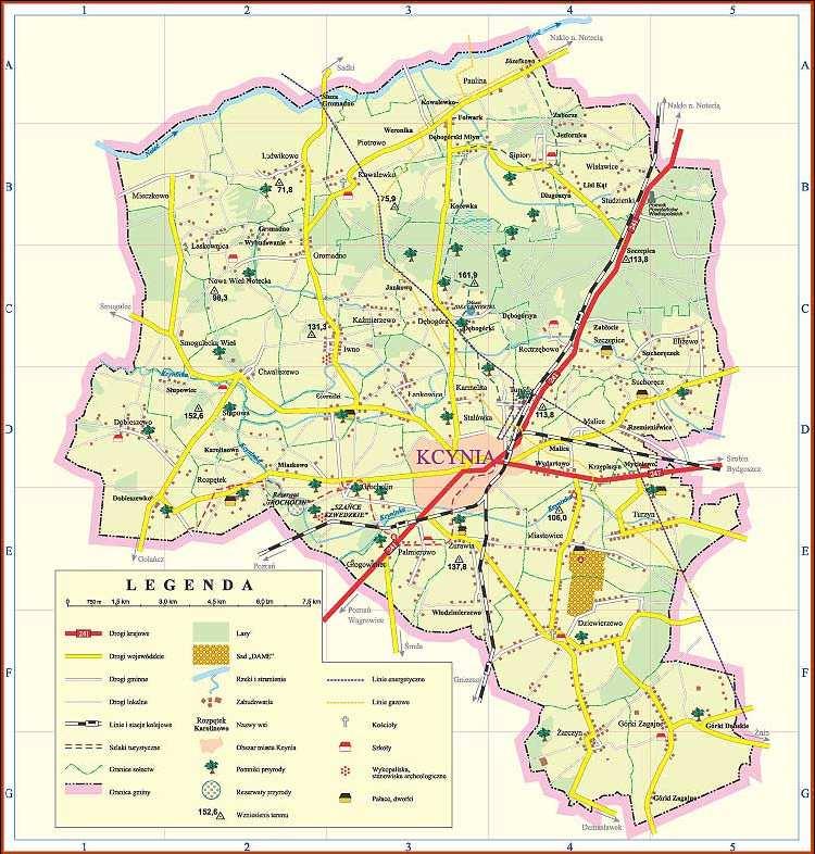 Program Ochrony Środowiska dla Miasta i Gminy Kcynia Green Key Ryc. 2.