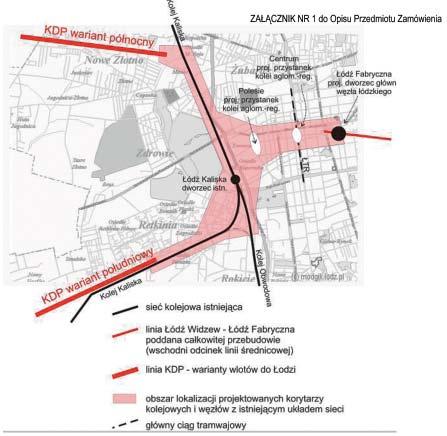 : przebudowa Dworca Łódź Fabryczna wraz z jego otoczeniem; poprawa funkcjonalności systemu komunikacyjnego; uporządkowanie i stworzenie bezpiecznych i atrakcyjnych przestrzeni publicznych; adaptacja,