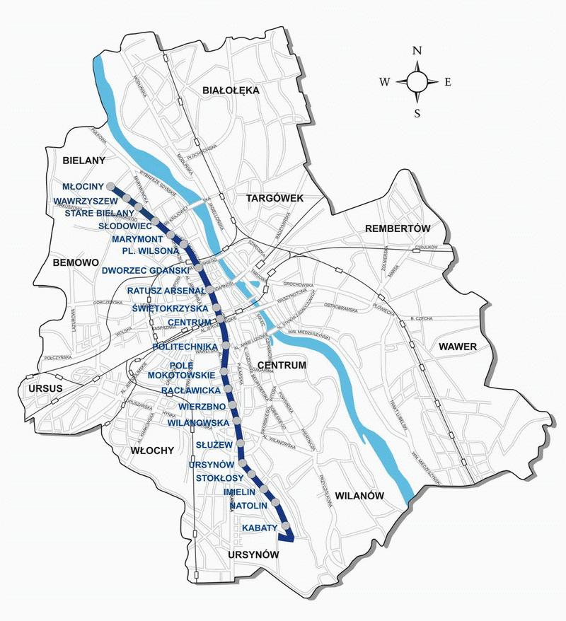 poza szczytem 23 pociągi co 3min 50sek, w soboty 18 pociągów co 4min 50sek, w niedziele