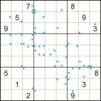 Runda. Twin Detector ( pkt) Obowiązują zasady klasycznego sudoku.