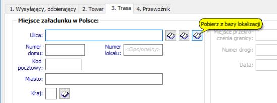 firmy: Gdy firma, która ma wpisane lokalizacje i nie występuje w danych początkowych zadeklarowanych w opcjach programu to można wykorzystać trzecią książeczkę i