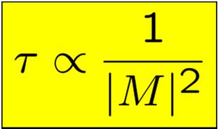 Czas życia ( particle lifetime ) cząstki średni czas, po którym nietrwałą cząstka ulegnie rozpadowi - jest