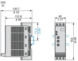 Okres 18 miesięcy Dimensions Mounting on