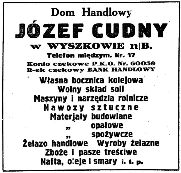 Ilustracja pochodzi z Gazety Handowej, nr 17 z 1932 roku Rys. 5.