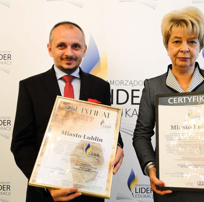 Laureatów Konkursu służącego wyróżnianiu i