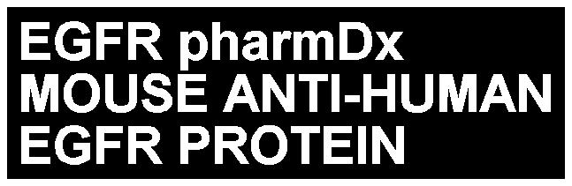 1x4 ml EGFR pharmdx Monoclonal Mouse IgG 1 Antibody Nadsącz hodowli tkankowej monoklonalnych przeciwciał mysich IgG 1 skierowanych przeciw antygenom ludzkiego EGFR (klon 2-18C9) w