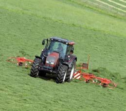 sterownicze Stabilo, ale podobnie jak Lotus 600 może być również używany jako maszyna Combi do zgrabiania.