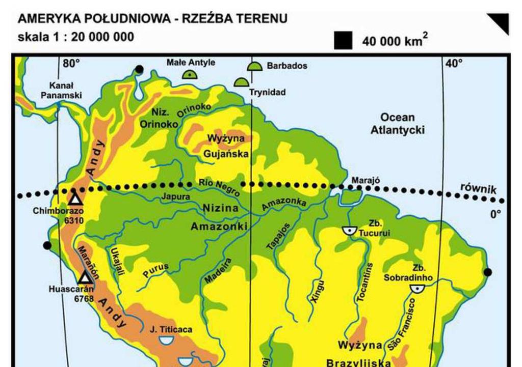 10 NAJWIĘKSZYCH RZEK W AMERYCE POŁUDNIOWEJ 1.