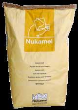 Nukamel Yellow to preparat mlekozastępczy na bazie serwatki. Surowce (odtłuszczone mleko/serwatka) pozostają w czasie produkcji w swym pierwotnym stanie, są nieprzetworzone.