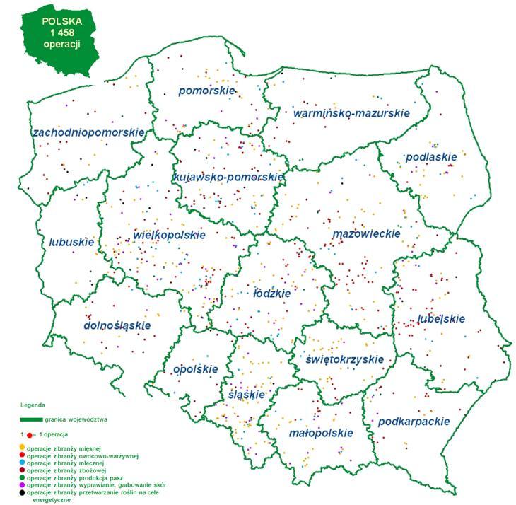 Pomoc, zgodnie z zawartymi umowami, zostanie przekazana 1 093 przedsiębiorstwom. W ramach działania do dnia 31 grudnia 2012 r. zrealizowano płatności w kwocie 1 620 468 930 zł, w tym w 2012 r.