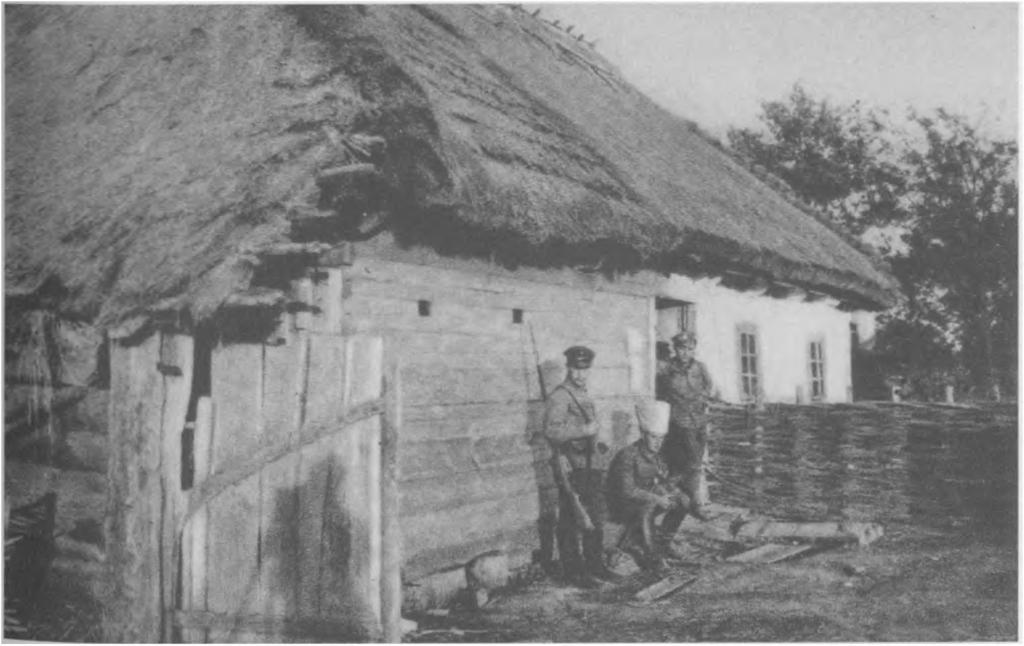 Józefa Piłsudskiego, w Kobczach nad Styrem, wrzesień 1915.